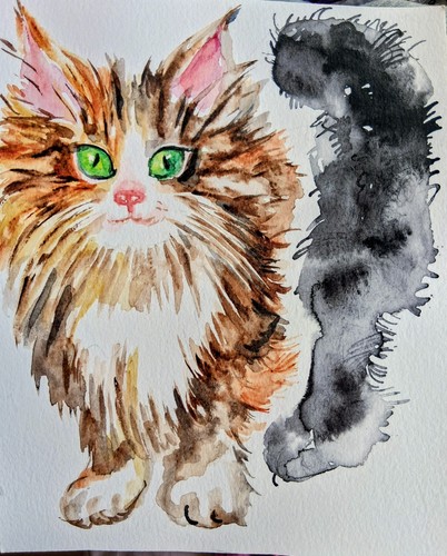 Original tabby orange maine - original, tabby,orange