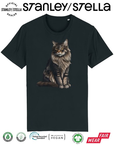 Maine coon cat shirt mens - cat,