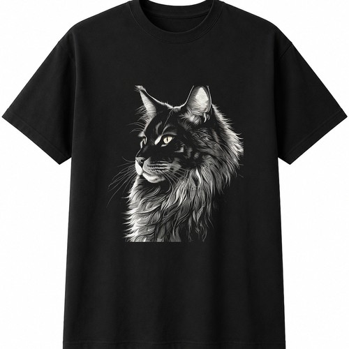 Graphic maine coon - graphic,