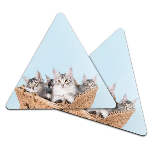 Triangle coaster cute - 2x,